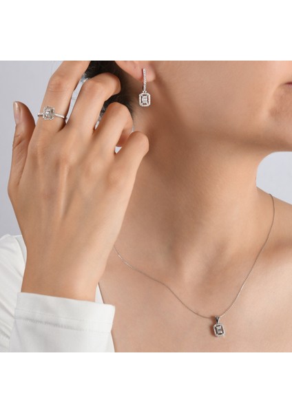 0.15 Karat Baget Pırlanta Yüzük, Gerçek Pırlanta, Sertifikalı Mücevher modelleri