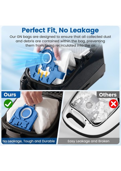 Miele Complete C1 C3 S8 Elektrikli Süpürge Aksesuarları Yedek Parçaları Için 14 Parça Toz Torbası Seti 3D Teknolojili Toz Torbası (Yurt Dışından) fırsatları