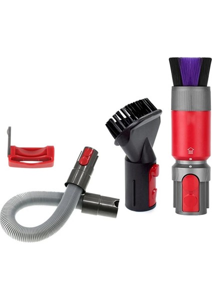 Dyson V7 V8 V10 V11 V12 V15 Elektrikli Süpürge Toz Giderme Fırçası Aksesuarları Için Traceless Yumuşak Fırça Başlığı ve Hortum Aleti (Yurt Dışından)