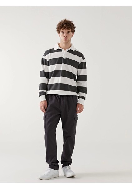 Xsıde Antrasit Standart Kalıp Erkek Kargo Pantolon