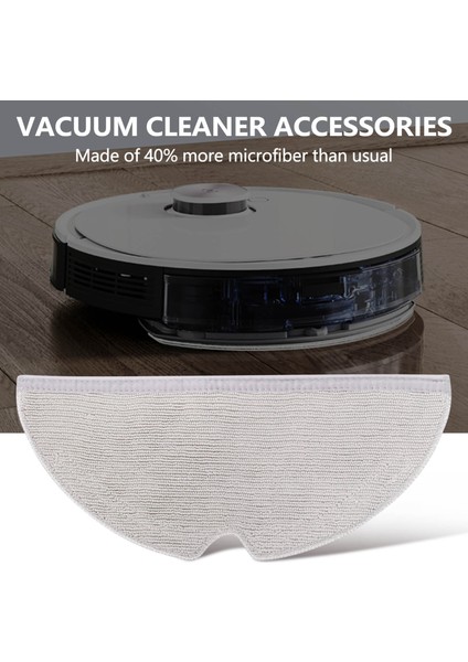 10 Adet Mikrofiber Paspas Bezi Roborock S5 S5 Max S6 S6 Pure S6 Maxv E4 E35 E2 Elektrikli Süpürge Parçalarıyla Uyumlu (Yurt Dışından) modelleri