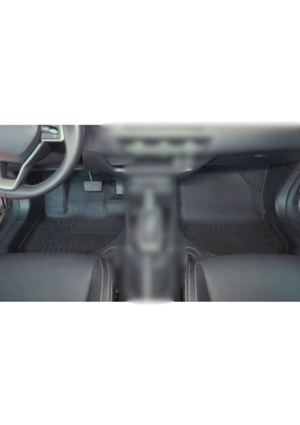 Honda Jazz 2020+ Uyumlu Sahler Araca Özel Sahler 4.5d Premium Havuzlu Oto Paspas - Honda Jazz