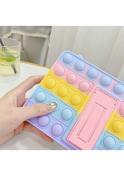 Samsung Galaxy Tab A7 10.4 T500 Çocuklar Için Standlı ve Askılı Hasara Dayanıklı Bubble Kılıf fırsatları