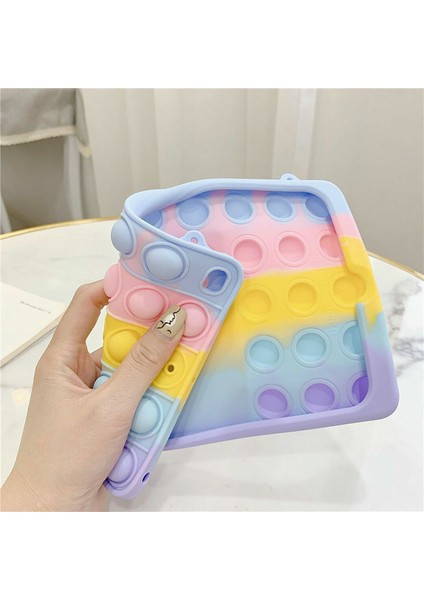 Samsung Galaxy Tab A7 10.4 T500 Çocuklar Için Standlı ve Askılı Hasara Dayanıklı Bubble Kılıf indirimleri