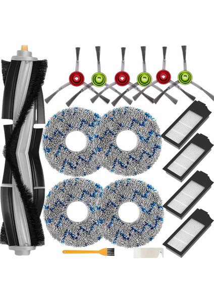 Ecovacs Deebot X1 Omni Aksesuarları, Ecovacs Deebot X1 Turbo Elektrikli Süpürge Yedek Parçaları (Yurt Dışından)
