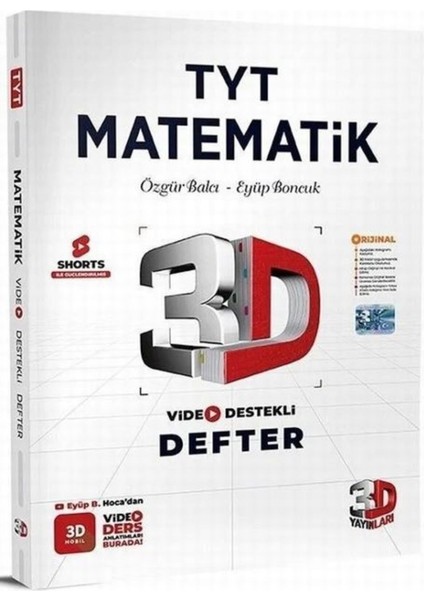 TYT Matematik Video Destekli Defter - Telefon Tutucu