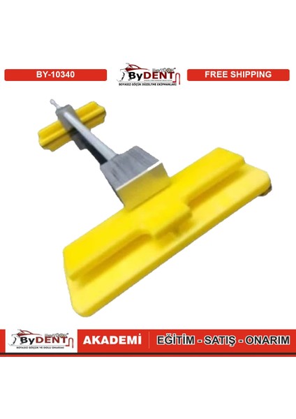 Pdr Boyasız Göçük Düzeltme Silikonlu Kaporta Çektirme Sarı