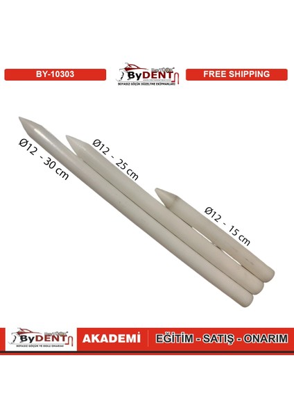 Pdr Boyasız Göçük Düzeltme Kalemi Damar Kırma 3 Lü Set fırsatları