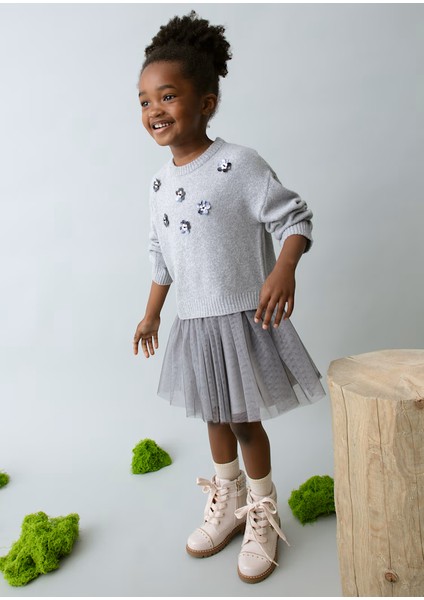 Genç Erkek Içi Polarlı Batik Desen Sweatshirt CI2951-050