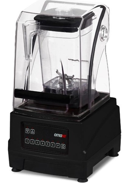 BLE41.E15 Buz Kırıcı Sessiz Dijital Bar Blender, 2 L, 2200 W, Siyah