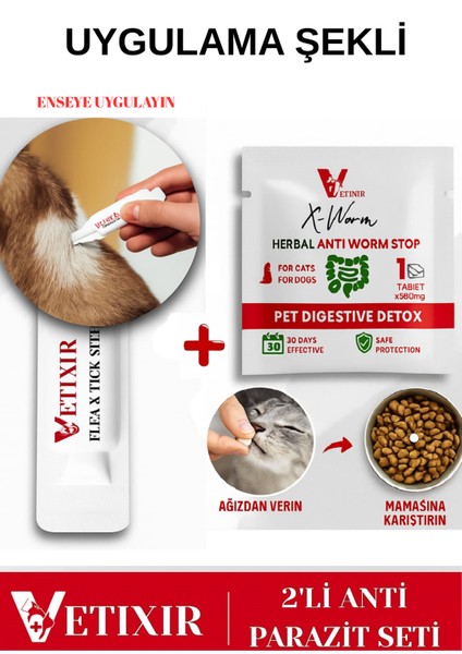 Kedi Köpek Iç-Dış Prazit Bitkisel Damla ve Tablet fiyatları