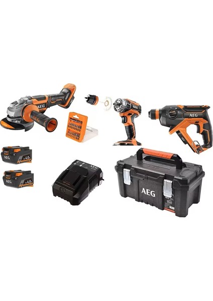 Bsb 18 C2 + Bbh 18 C + Akülü Set JP18H2-402C T4937471939