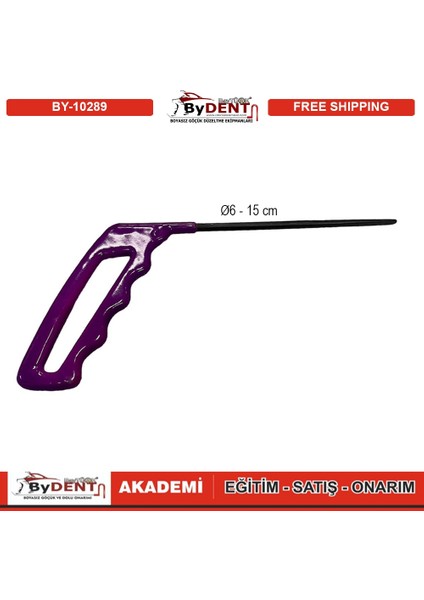 Pdr Boyasız Göçük Düzeltme Çubuğu Düz Çap 6 15 cm