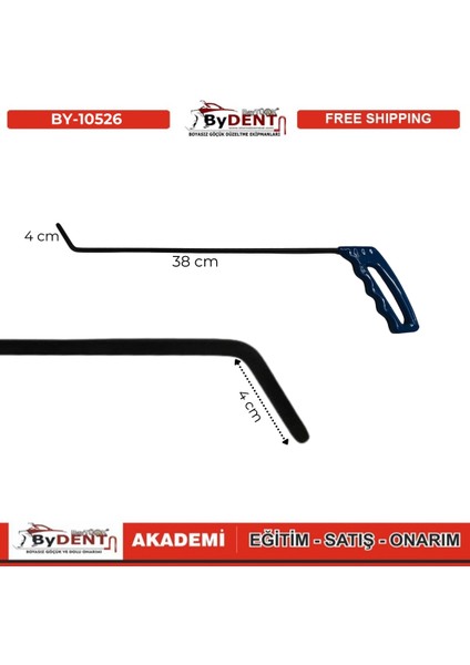 Pdr Boyasız Göçük Düzeltme Çubuğu uç 4 Boy 38 cm fiyatları