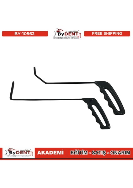 Pdr Boyasız Göçük Düzeltme 2 Parça Çubuk Seti