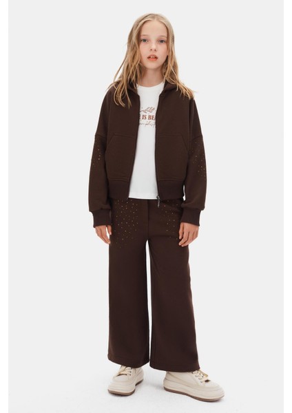 Nk Kız Çocuk Coffee Takım 8-14 Yaş Kahve