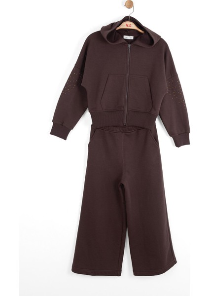 Nk Kız Çocuk Coffee Takım 8-14 Yaş Kahve modelleri