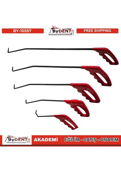 Pdr Boyasız Göçük Düzeltme 10 Parça Çubuk Seti fiyatları