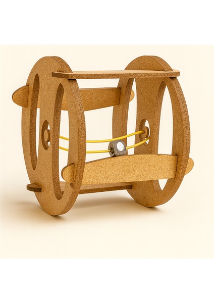 Sihirli Enerji Diski – Çocuklar Için Eğitici Ahşap Stem Oyuncak | Junior Da Vinci Bilim Seti modelleri