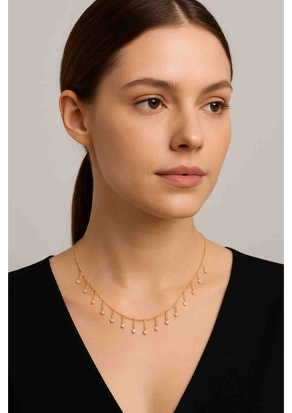 Melekcehobi Takı Xuping Jewelry Altın Kaplama Taşlı Kolye fiyatları