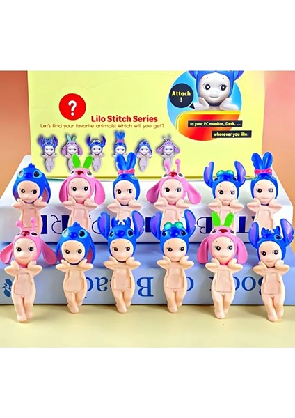 Sonny Angel Lilo & Stitch Hipper Serisi Blind Box Tekli Figür Dekoratif Oyuncak fiyatları