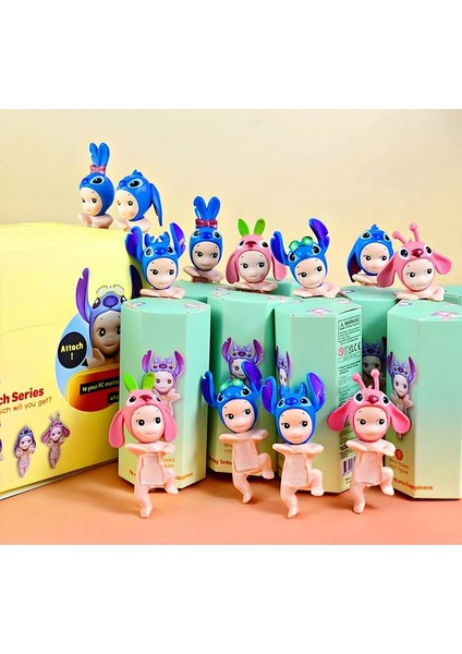 Sonny Angel Lilo & Stitch Hipper Serisi Blind Box Tekli Figür Dekoratif Oyuncak fırsatları