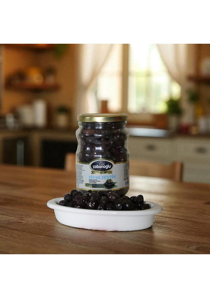 Çobanoğlu Yağlı Sele Siyah Zeytin - Cam Kavanoz indirimleri