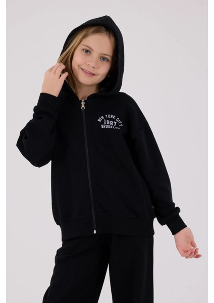 Rolypoly Kız Çocuk Eşofman Takım 9-15 Yaş Siyah fiyatları