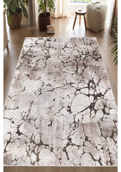 Dijital Baskılı Mermer Desenli Dekoratif Kaymaz Taban Yıkanabilir Halı Salon Halısı Yolluk fiyatları