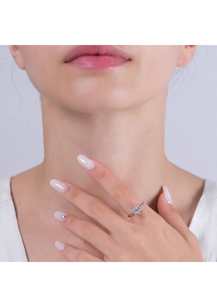 0.05 Karat Pırlanta Yüzük, Kartanesi Motifli, Gerçek Pırlanta, Mücevher Sertifikalı fiyatları