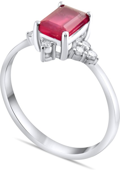 1.15 Karat Pırlanta Yakut Yüzük, Gerçek Pırlanta, Sertifikalı Mücevher fırsatları