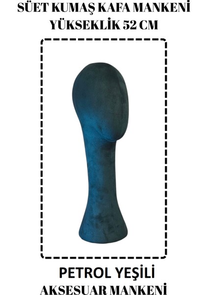 Süet Kumaş Uzun Kafa Mankeni Peruk Mankeni fiyatları