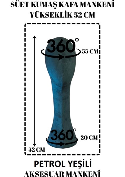 Süet Kumaş Uzun Kafa Mankeni Peruk Mankeni fırsatları