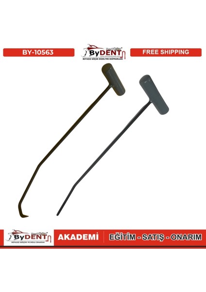 Pdr Boyasız Göçük Düzeltme 2 Parça Çubuk Seti