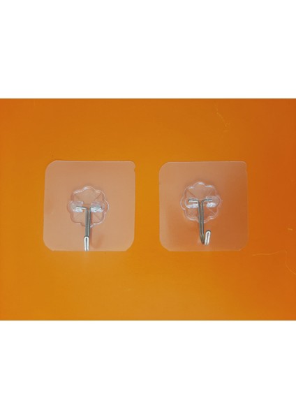 10 Adet Şeffaf Yapışkanlı Banyo Mutfak Askısı Havlu Askılığı Yapışkanlı Kancalı modelleri