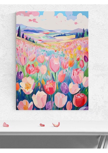 Tulip Dreams, Lale Rüyası, Empresyonizm Poster - Afiş - Dekoratif Duvar Poster