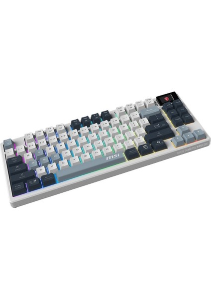 Msı Forge GK600 Tkl Wıreless Sky Rgb Mekanik Linear Kablosuz Türkçe Gaming Klavye fiyatları