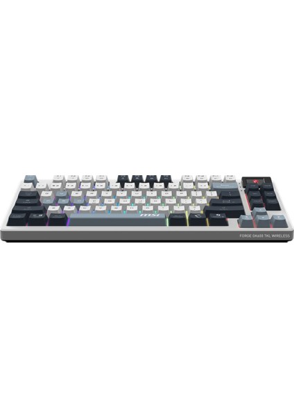 Msı Forge GK600 Tkl Wıreless Sky Rgb Mekanik Linear Kablosuz Türkçe Gaming Klavye modelleri