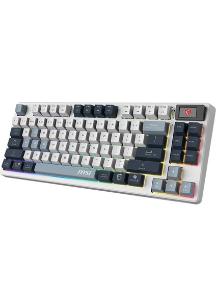 Msı Forge GK600 Tkl Wıreless Sky Rgb Mekanik Linear Kablosuz Türkçe Gaming Klavye fırsatları
