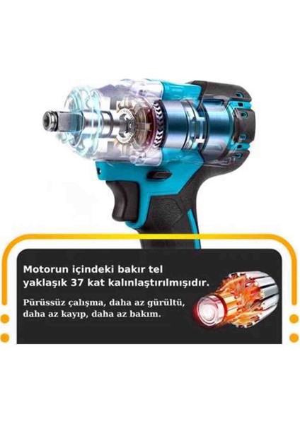 36 V 5 Ah Akülü Somun Bijon Sökme Sıkma Matkap Kömürsüz Akülü Vidalama Mandren D indirimleri