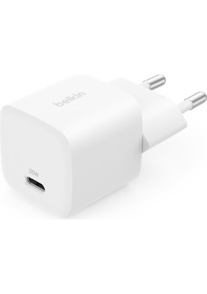 Boostcharge Usb-C 25 W Pd 3.0 Pps Hızlı Şarj Cihazı, Beyaz