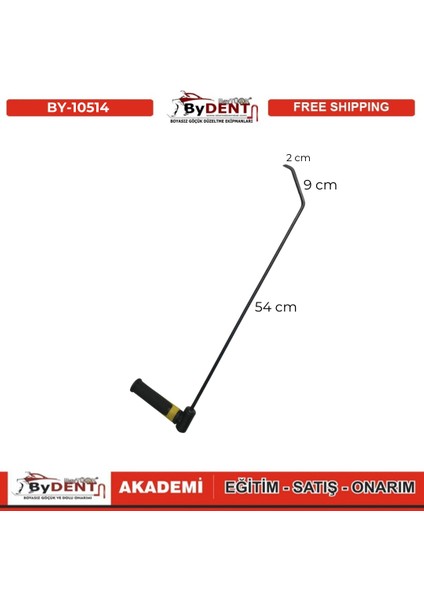 Pdr Boyasız Göçük Düzeltme Özel Tasarım Çubuk modelleri