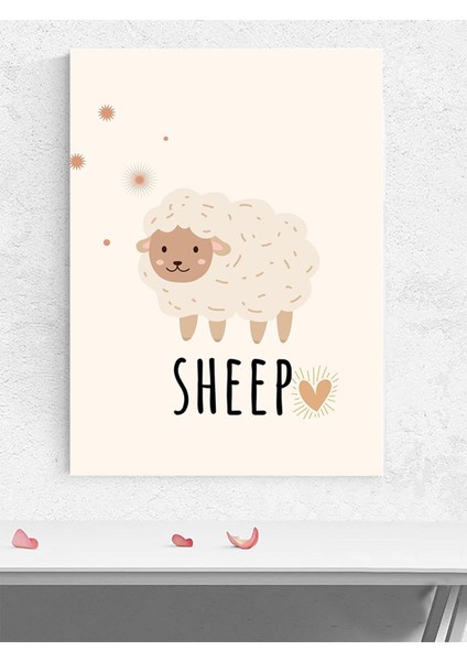 Yün Aşkı Bebek Odası Poster, Afiş, Kreş Çocuk Odası Dekorasyon, Yenidoğan Hediye