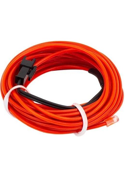 Powermaster PM-6076 5 Metre 5 Volt USB Adaptörlü Neon Kırmızı Ip Aydınlatma