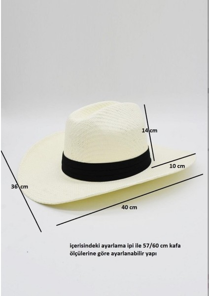 Erkek Güneşlik Şapka Açık Hava Aktiviteleri Için Ayarlanabilir Geniş Kenarlı Hasır fırsatları