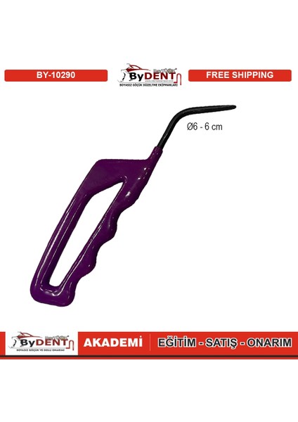 Pdr Boyasız Göçük Düzeltme Çubuğu Düz Çap 6 6 cm