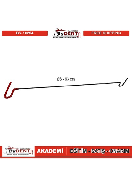 Pdr Boyasız Göçük Düzeltme Çubuğu Özel Tasarım