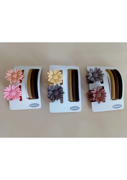 Pastel Soft Renk Saç Toka Seti fiyatları