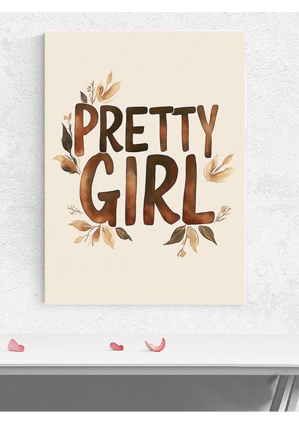 Güzel Kız Bebek Odası Poster, Afiş, Kreş Çocuk Odası Dekorasyon, Yenidoğan Hediye