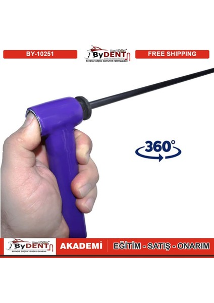 Pdr Boyasız Göçük Düzeltme Özel Çubuk Sustalı 360 Döner Kulp modelleri